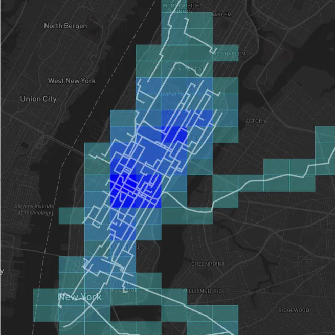 Integrative Geospatial Visualization for Urban Mobility Analysis