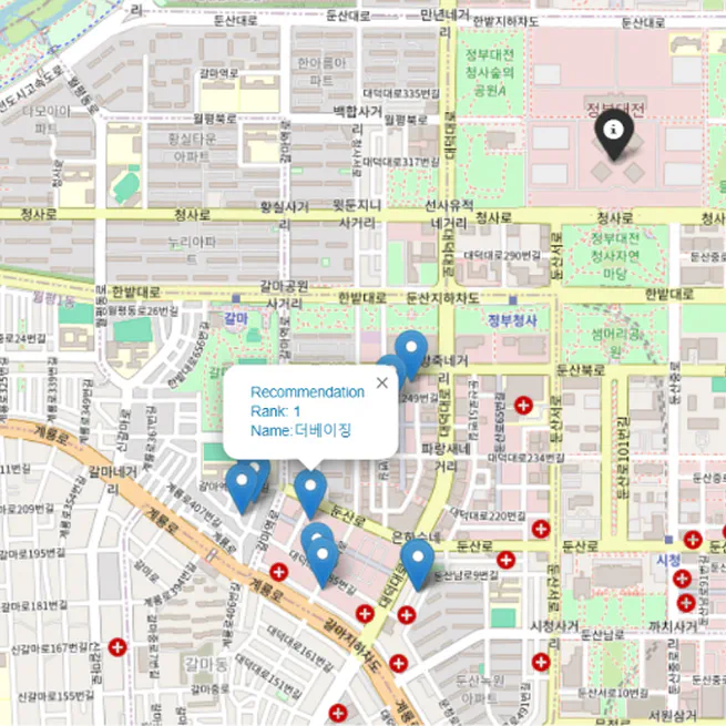 Enhancing Geospatial Recommendations through Natural Language Processing with Large Language Models